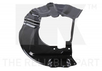 Splash Panel, brake disc