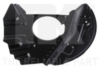 Splash Panel, brake disc