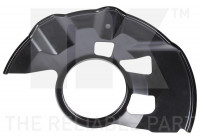 Splash Panel, brake disc