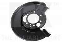 Splash Panel, brake disc