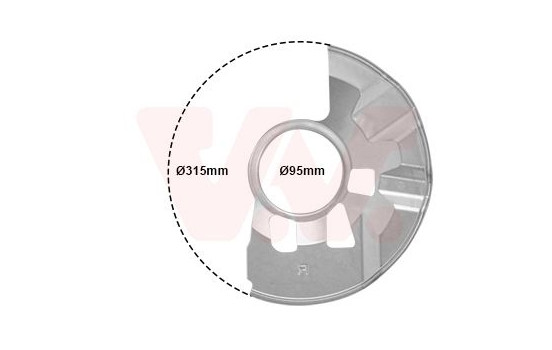 Splash Panel, brake disc