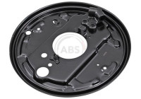 Splash Panel, brake disc