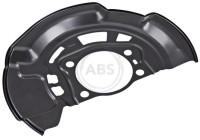 Splash Panel, brake disc