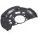 Splash Panel, brake disc