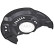 Splash Panel, brake disc