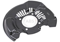 Splash Panel, brake disc
