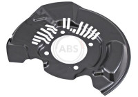 Splash Panel, brake disc