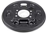 Splash Panel, brake disc