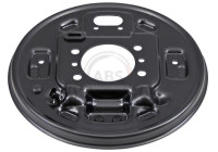 Splash Panel, brake disc