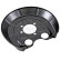Splash Panel, brake disc