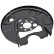 Splash Panel, brake disc