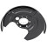 Splash Panel, brake disc
