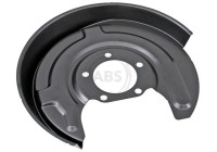 Splash Panel, brake disc