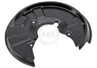 Splash Panel, brake disc