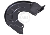 Splash Panel, brake disc