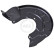 Splash Panel, brake disc