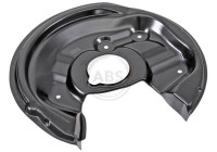 Splash Panel, brake disc