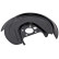 Splash Panel, brake disc