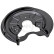 Splash Panel, brake disc