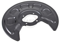 Splash Panel, brake disc