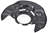 Splash Panel, brake disc