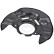 Splash Panel, brake disc