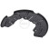 Splash Panel, brake disc
