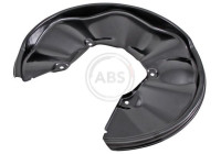 Splash Panel, brake disc