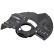 Splash Panel, brake disc
