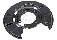 Splash Panel, brake disc