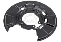 Splash Panel, brake disc