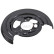 Splash Panel, brake disc