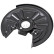 Splash Panel, brake disc