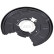 Splash Panel, brake disc
