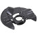 Splash Panel, brake disc