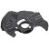 Splash Panel, brake disc
