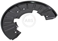 Splash Panel, brake disc