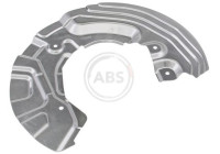 Splash Panel, brake disc