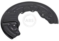 Splash Panel, brake disc