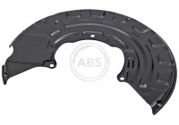 Splash Panel, brake disc