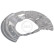 Splash Panel, brake disc