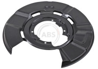 Splash Panel, brake disc