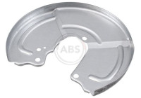 Splash Panel, brake disc