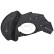 Splash Panel, brake disc