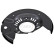 Splash Panel, brake disc