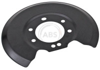 Splash Panel, brake disc