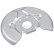 Splash Panel, brake disc