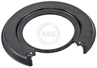 Splash Panel, brake disc