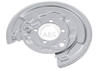 Splash Panel, brake disc