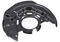 Splash Panel, brake disc
